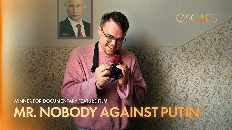 MR. NOBODY AGAINST PUTIN สาขาภาพยนตร์สารคดียอดเยี่ยม ออสการ์ 2026 รางวัล Academy Awards ครั้งที่ 98