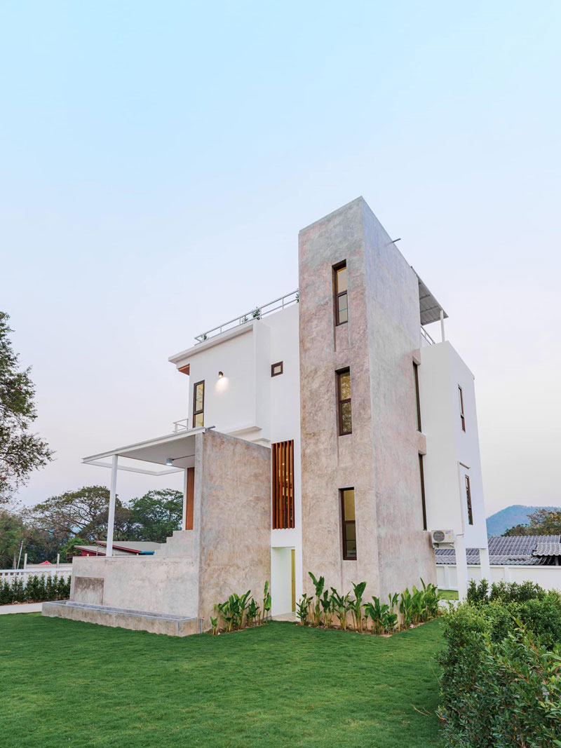 แบบบ้าน 3 ชั้น