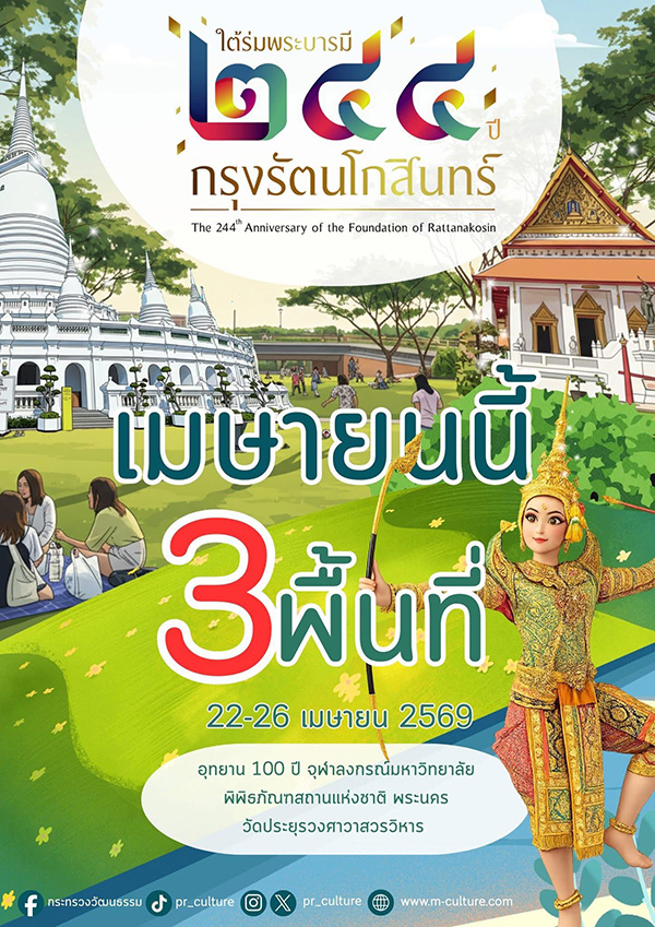 งานใต้ร่มพระบารมี 244 ปี กรุงรัตนโกสินทร์
