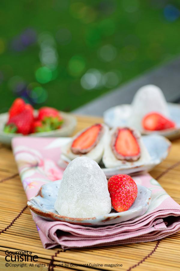 ไดฟูกุสตรอว์เบอร์รีถั่วแดงกวน