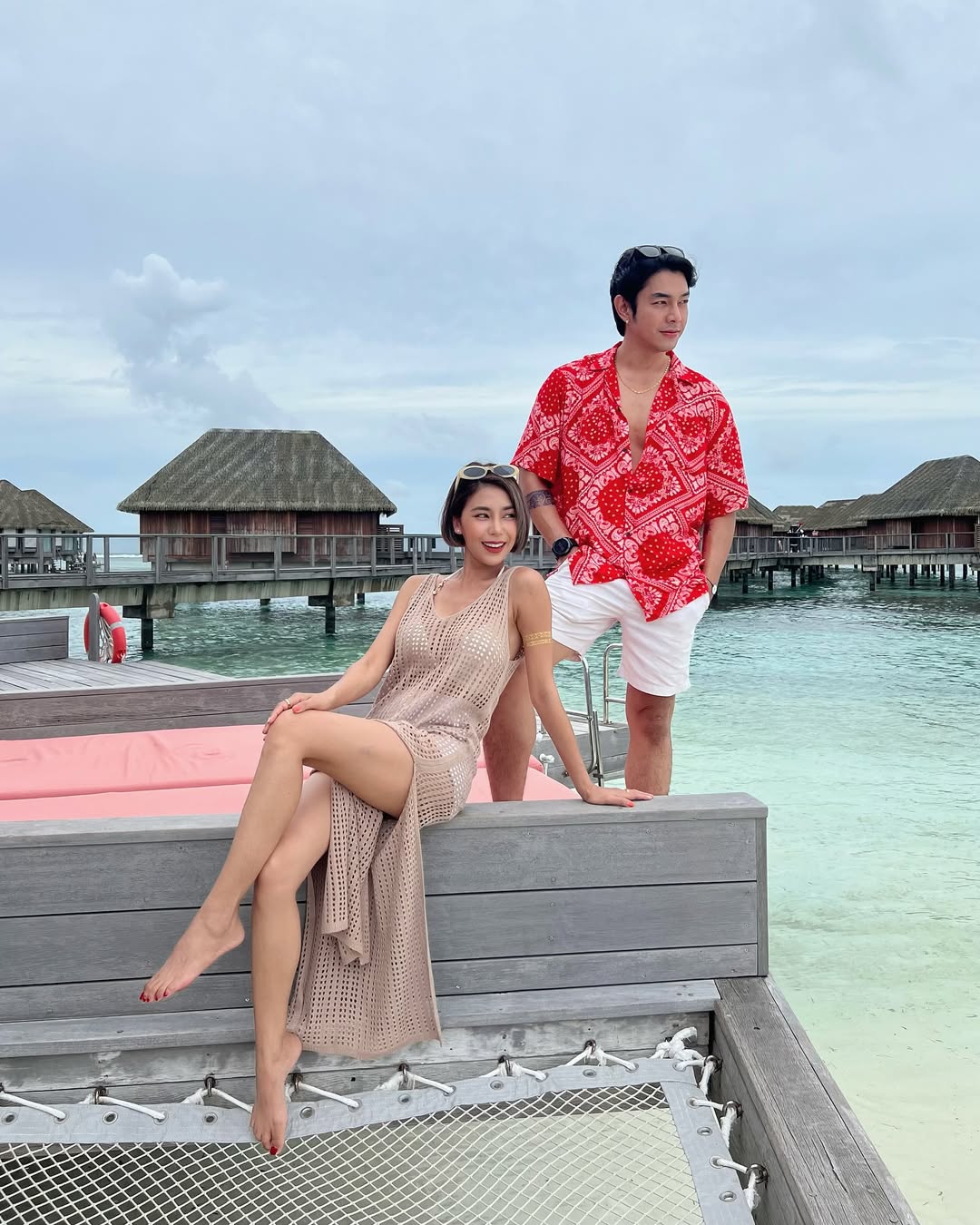 อาร์ต พศุตม์ ควงแฟนสาว ปุ๋ย พัชรินทร์ สวีตหวานริมทะเล