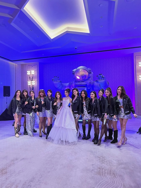 ใบเฟิร์น พิมพ์ชนก ในงานแต่ง  มายด์ - พาย