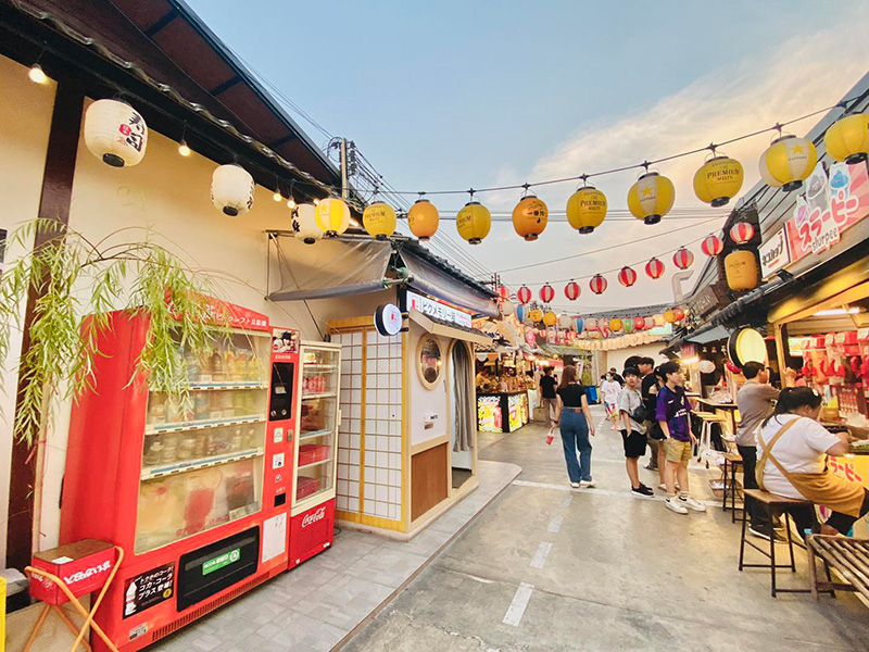 ร้านค้า ตลาดปลาบางแสน