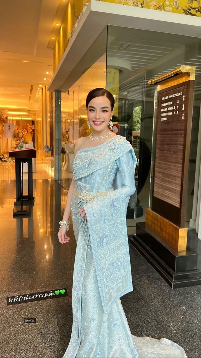  งานแต่ง  จูน ชลฤดี นางเอกช่อง 8 