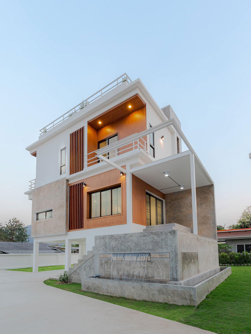 แบบบ้าน 3 ชั้น