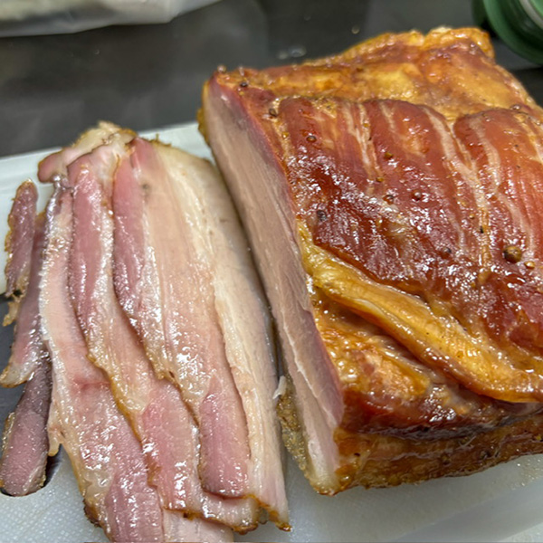 เบคอนสูตรโฮมเมด วิธีทำเบคอนโฮมเมด สูตรเบคอนซอสส้ม สูตรอาหาร