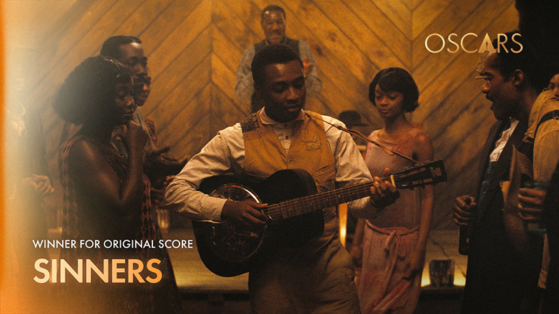 Ludwig Goransson จาก SINNERS สาขาดนตรีประกอบภาพยนตร์ยอดเยี่ยม ออสการ์ 2026 รางวัล Academy Awards ครั้งที่ 98