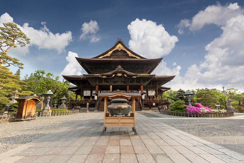 ฮาคุบะ (Hakuba) ญี่ปุ่น วัดเซ็นโคจิ