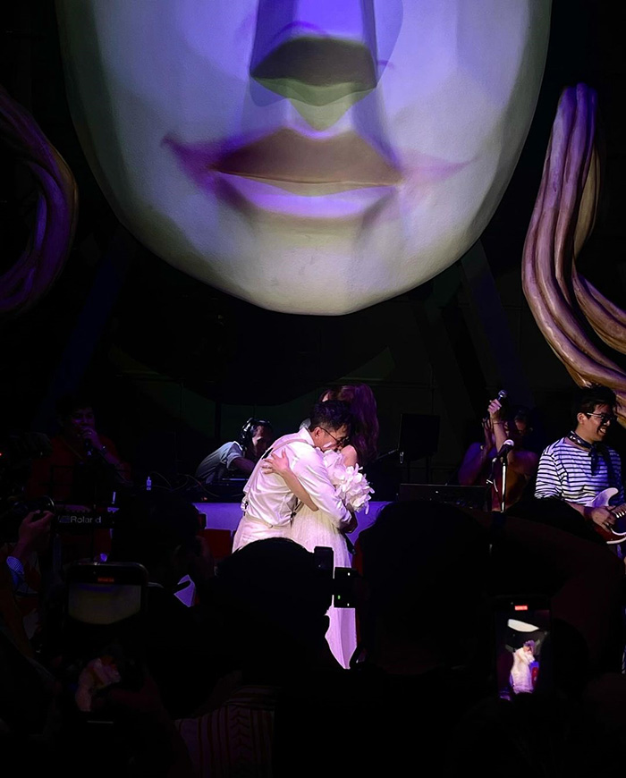 งานแต่ง โจอี้ บอย ควงภรรยาสาว เตย เมษินี 