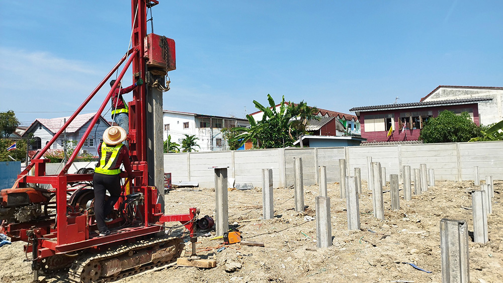 เสาเข็มไมโครไพล์ KNCON