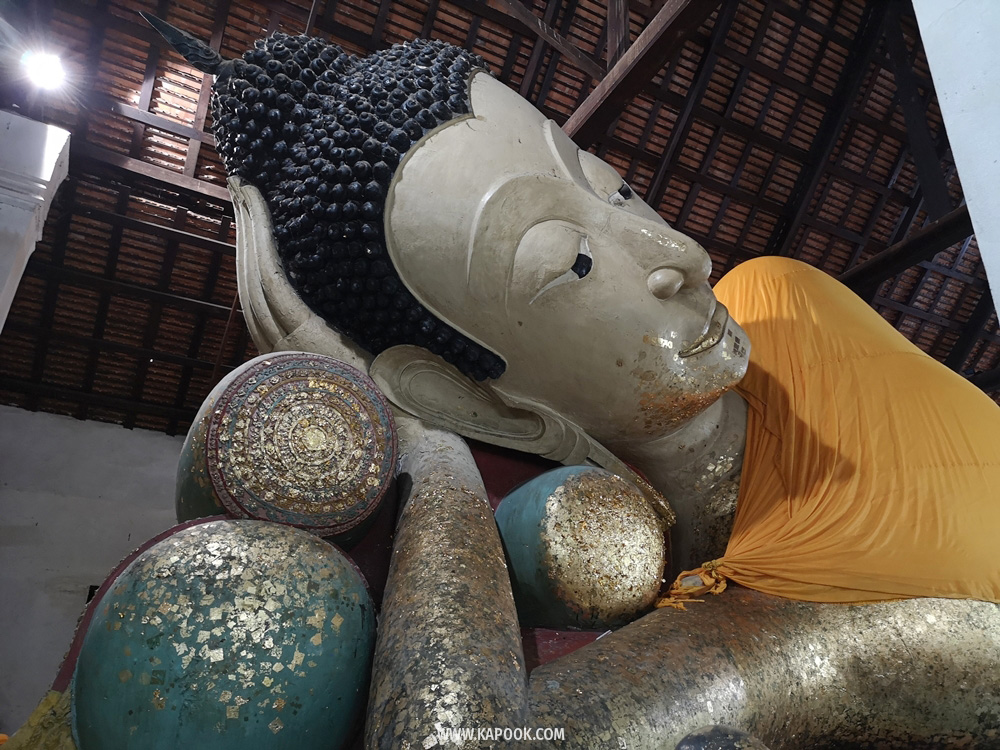 พระนอนองค์ใหญ่อายุกว่า 600 ปี