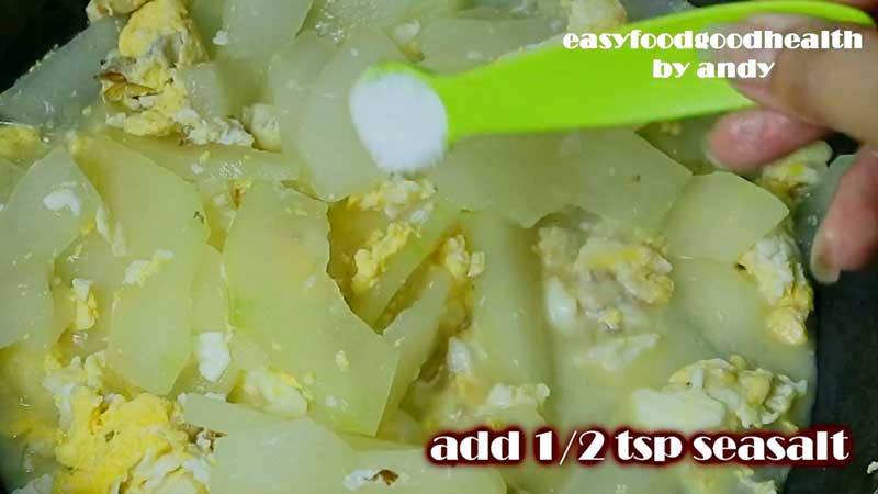 ฟักผัดไข่