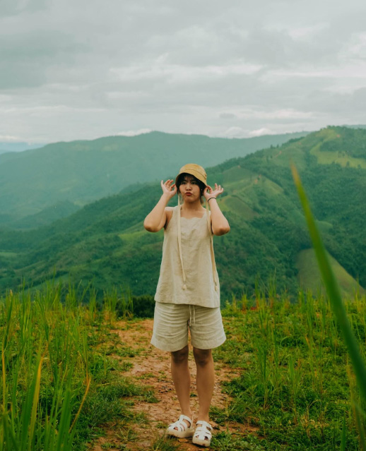 หนูนา หนึ่งธิดา แต่งตัวไปน้ำตก