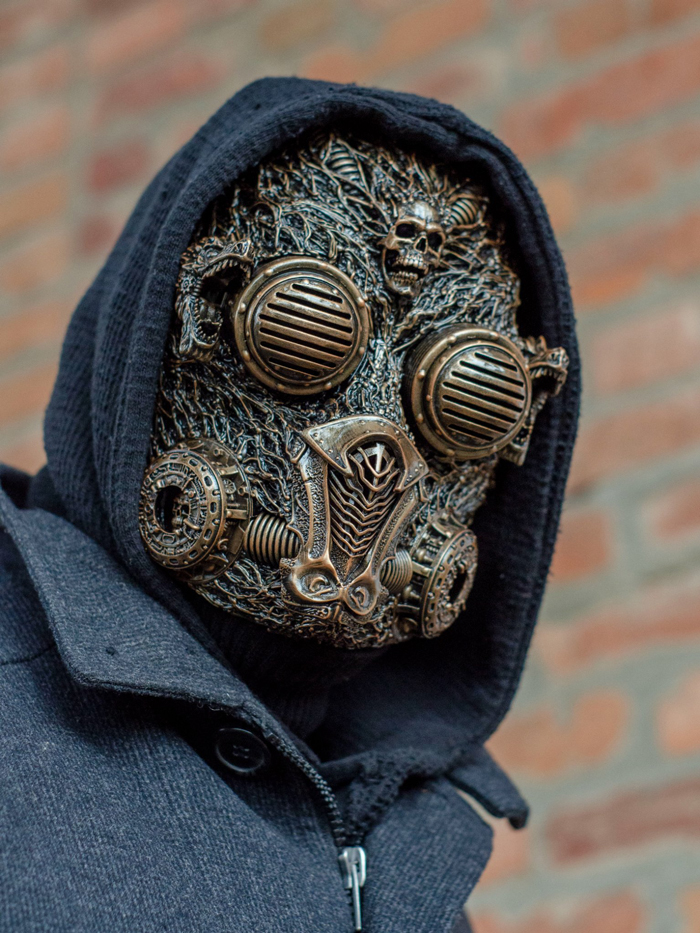 ศิลปินยูเครน หน้ากากสตีมพังค์