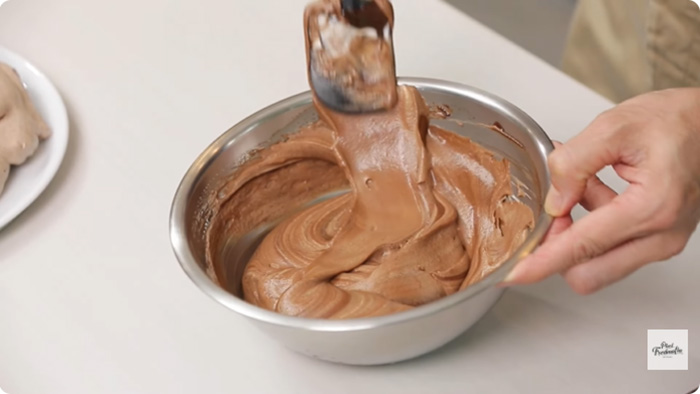 ครันชี่ช็อกโกแลตพัฟโลวา เค้กช็อกโกแลต สูตรขนม