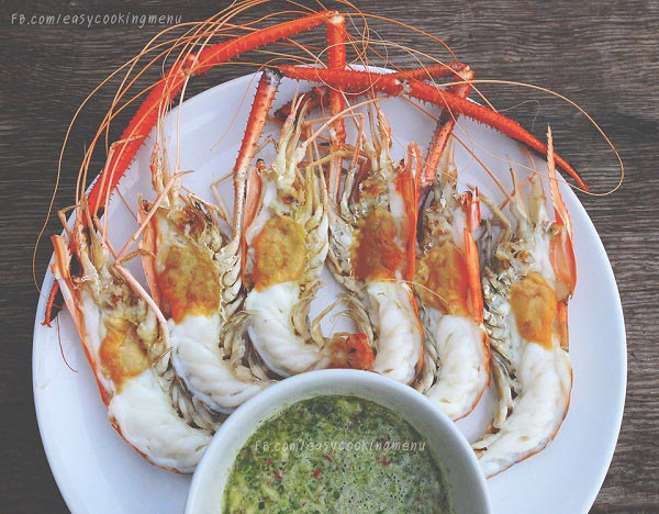 กุ้งเผา