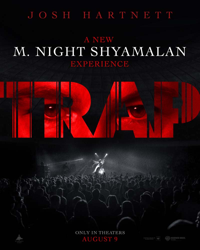 หนัง Trap ฆาตกรต่อเนื่องในคอนเสิร์ต หนังใหม่ เอ็ม. ไนท์ ชยามาลาน