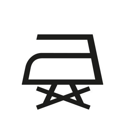 ห้ามรีดด้วยไอน้ำ