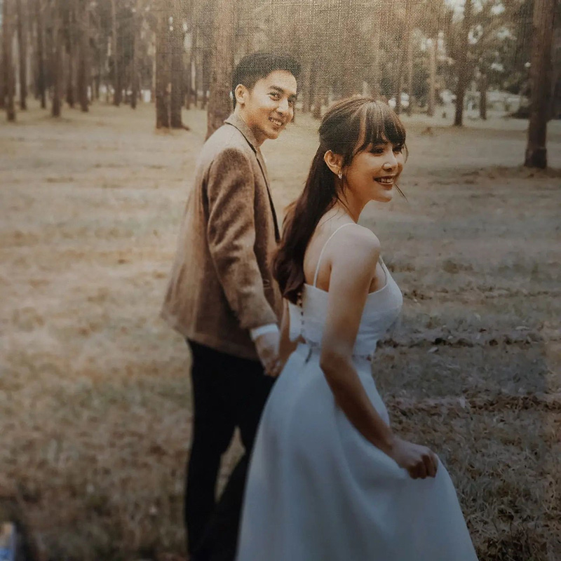 โก โกสินทร์ ควงแฟนนอกวงการ เข้าพิธีแต่งงาน 