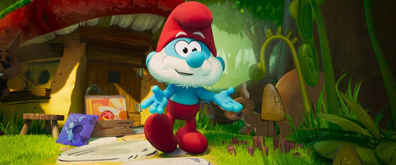 ตัวละคร ป๊าป๋า สเมิร์ฟ จากหนัง Smurfs 2025