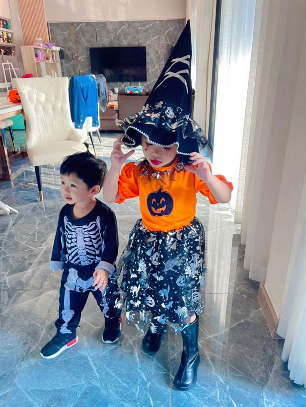 รวมลูกดาราวันฮาโลวีน