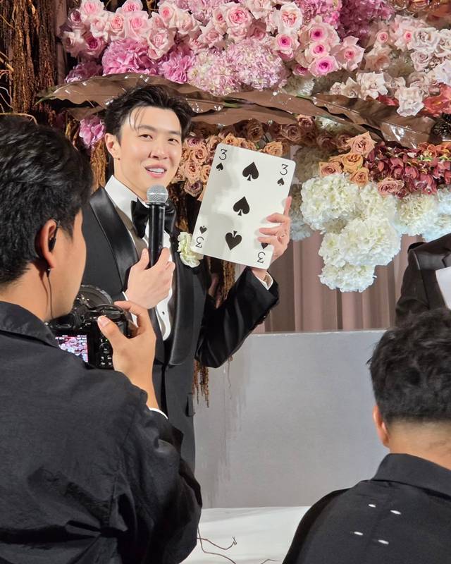 เชา ชวลิต แต่งงาน