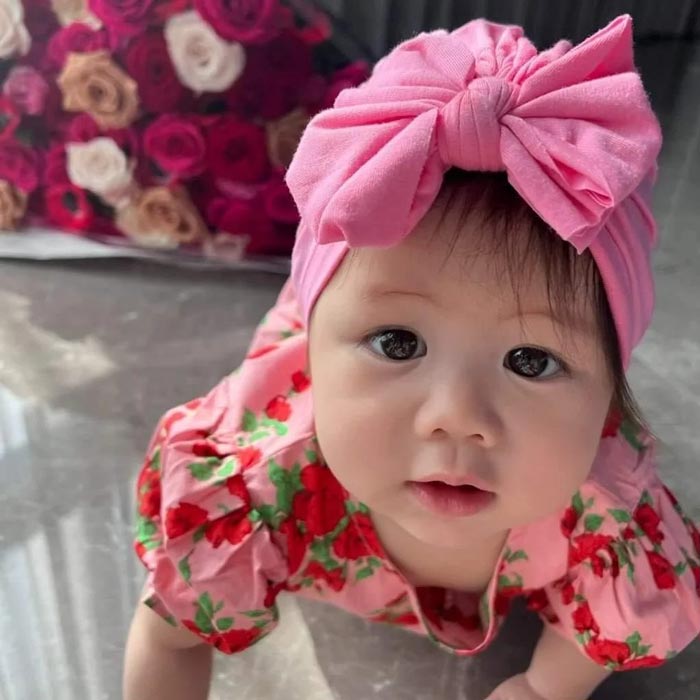 น้องแอบิเกล ลูกสาว ชมพู่ อารยา