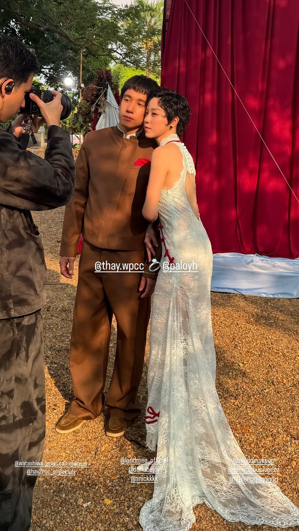 เปิดข้อความ คริส หอวัง ถึง โอม Cocktail หลังพูดในงานแต่ง พลอย - เต Three Man Down  