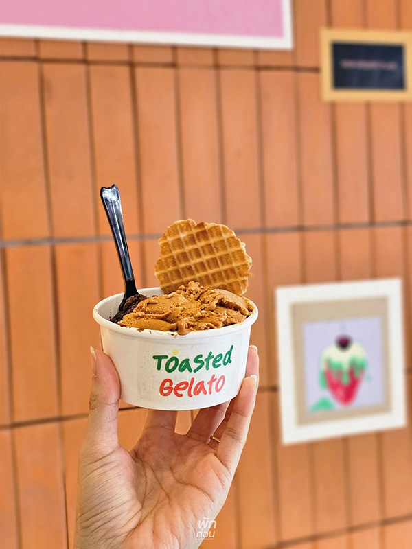 Toasted Gelato ร้านเจลาโต้ในกรุงเทพฯ