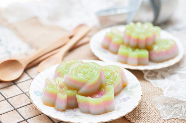 สูตรขนมชั้นดอกไม้