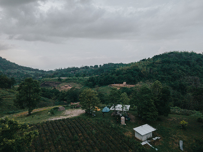 ที่เที่ยวบ้านคา ราชบุรี ยอดเขาบางกะม่า