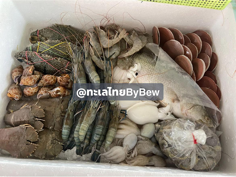 กล่องสุ่มอาหารทะเล