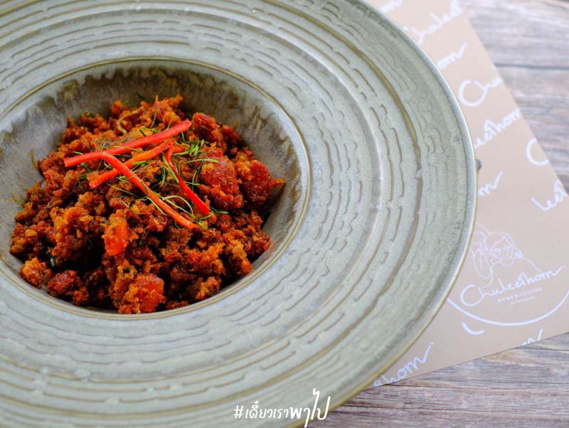 ร้านอาหารไทย-รามัญ ชุลีธร ย่านแบริ่ง