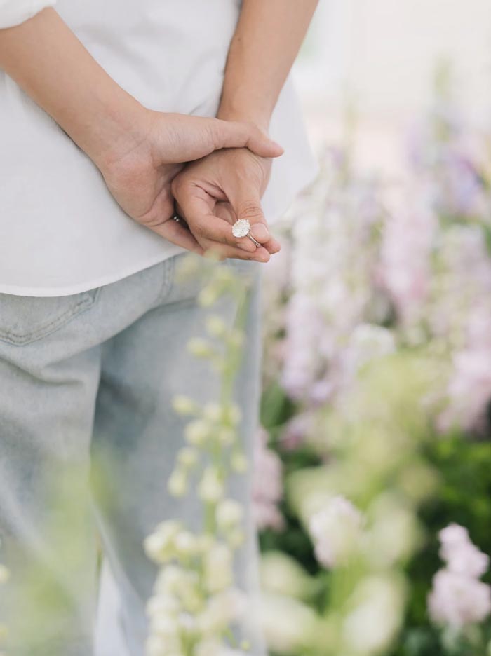 แหวนหมั้น เต๋อ ใหม่