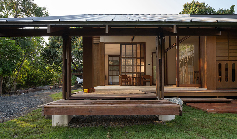 บ้านเจียงแสน บ้านไม้สตไล์พื้นถิ่น