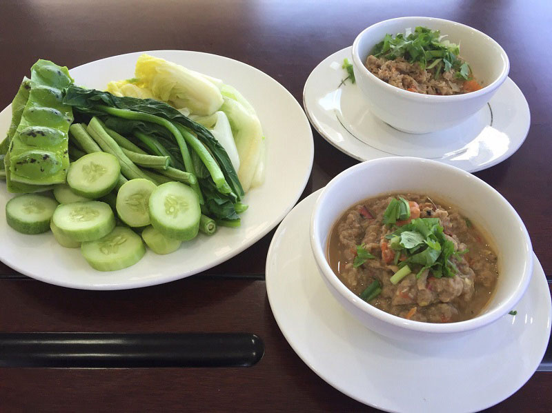 อาหารไทยใส่ปลาร้า