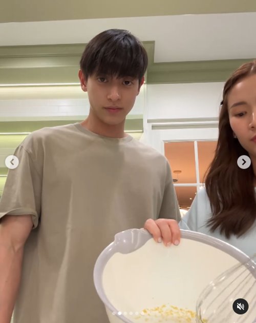 เจมส์ จิรายุ สาดโมเมนต์หวานฉลองวันเกิดกับ โฟม ทำขนมกันมุ้งมิ้ง