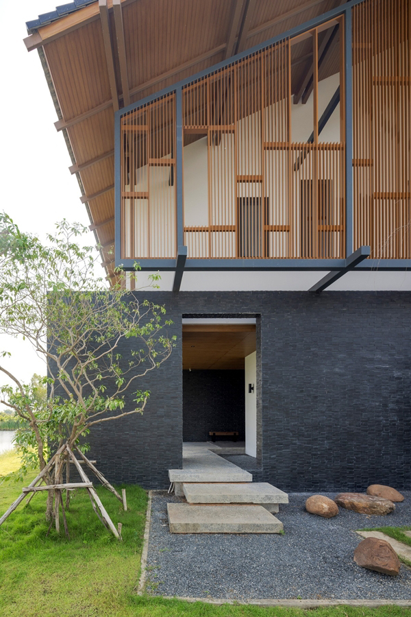 แบบบ้านสองชั้นสไตล์ไทยโมเดิร์น