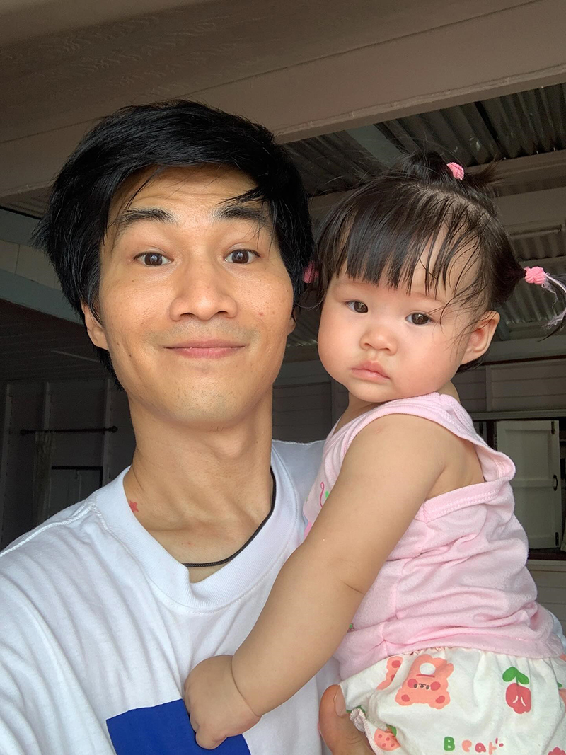 ต้า พาราด็อกซ์ เผยโมเมนต์อบอุ่นกับลูกสาว น้องพิมเพราะ