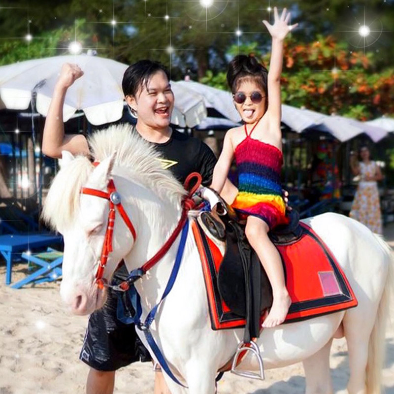 น้องผักบุ้ง ลูกสาว ทศพล หิมพทนต์