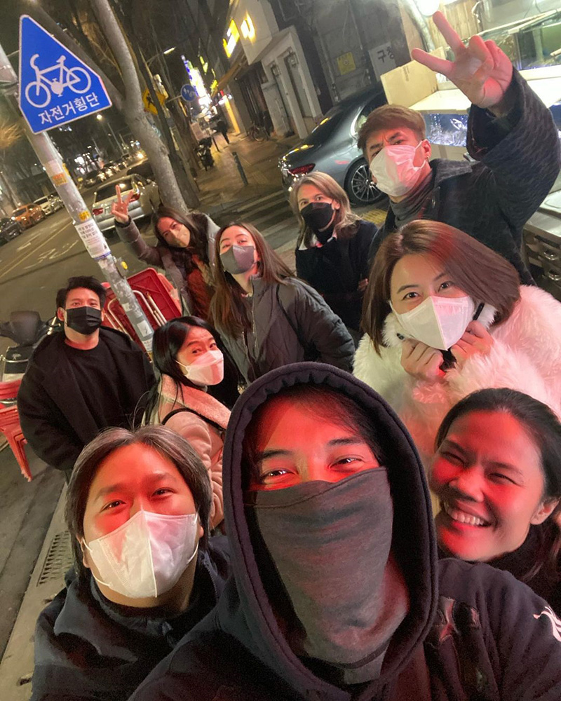 แก๊งคนดีที่ไหน ควงแฟนเที่ยวเกาหลีแบบเป็นคู่ 