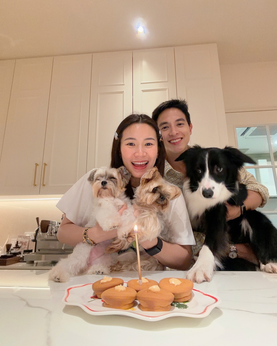 เจมส์ จิรายุ โฟม เบญจมาศ เฉลยเพศลูก