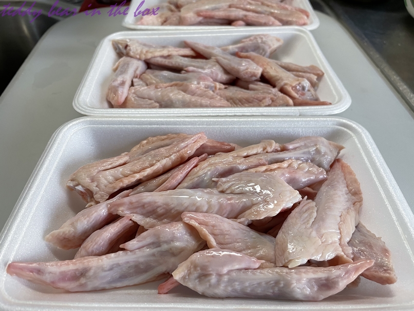 เมนูปีกไก่