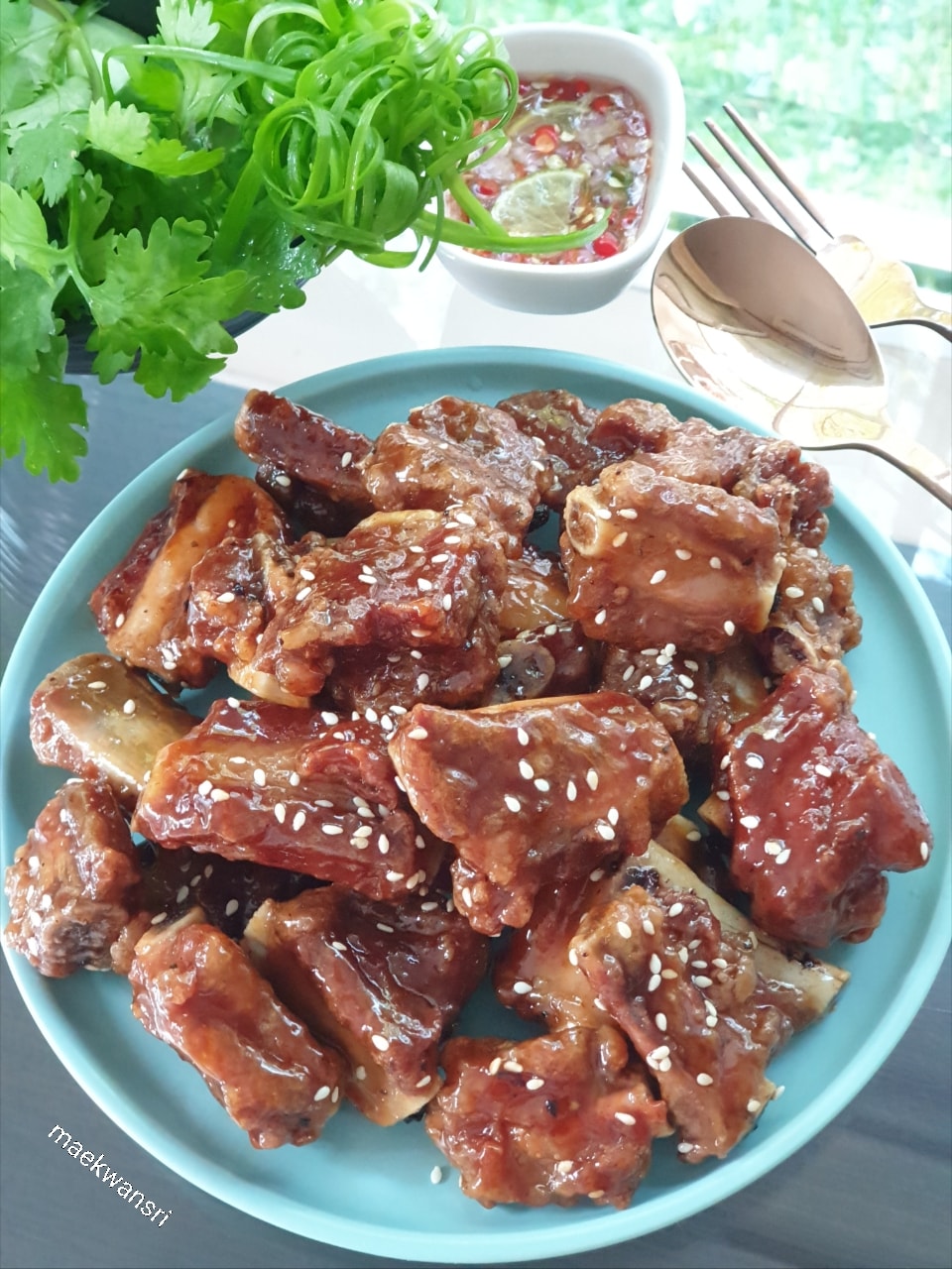 ซี่โครงหมูทอด
