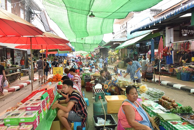 งานถนนนั่งยองทองผาภูมิ จ.กาญจนบุรี