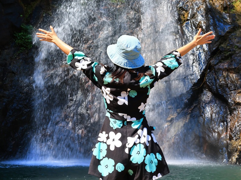 น้ำตกจ๊อกกระดิ่น อุทยานแห่งชาติทองผาภูมิ จ. กาญจนบุรี