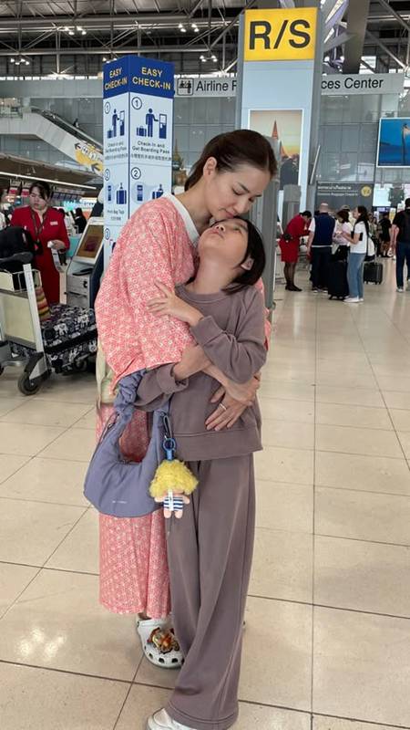 ต่าย ชุติมา มาส่ง น้องพิพิม