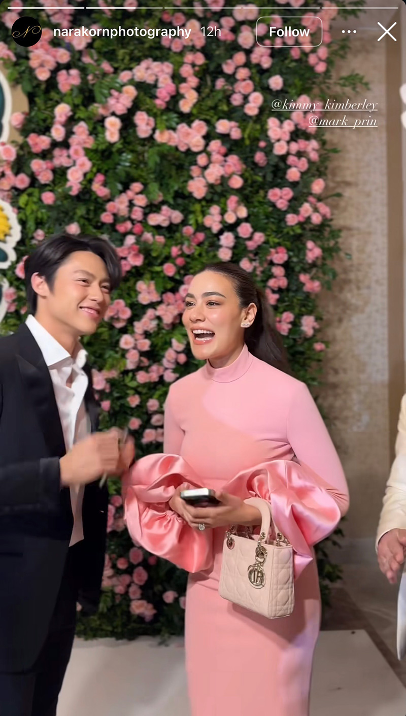 ชมพู่ อารยา ไปงานแต่งวุ้นเส้น เจอฝาแฝดเฉย