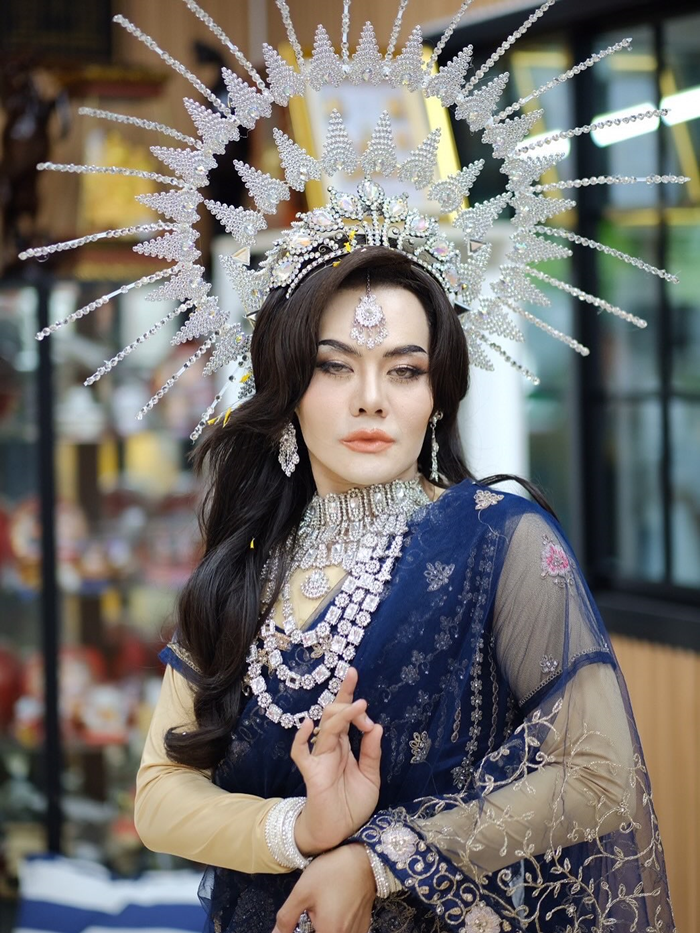 เก่ง ธชย เผยลุคแต่งหญิงแก้บน