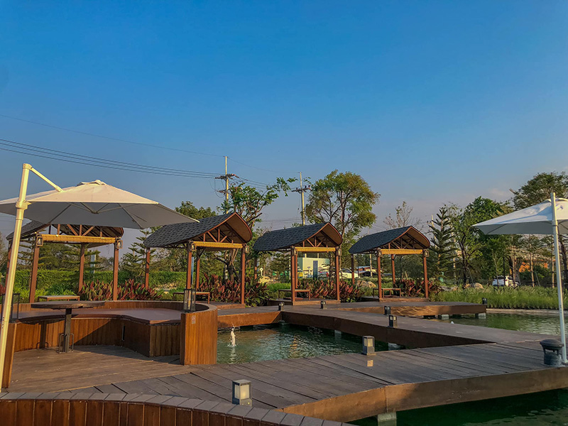 ร้านคาเฟ่สไตล์มัลดีฟส์